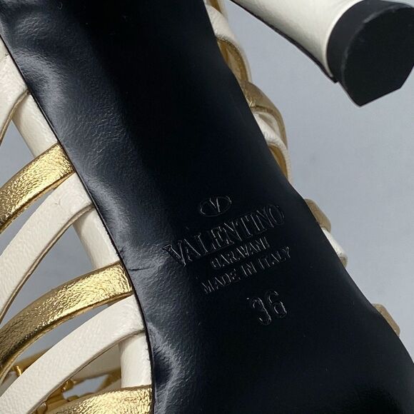 Valentino Garavani Rockstud Strappy Sandals Size 36 - Picture 15 of 15